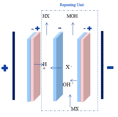 two chambers with BPM and AEM
